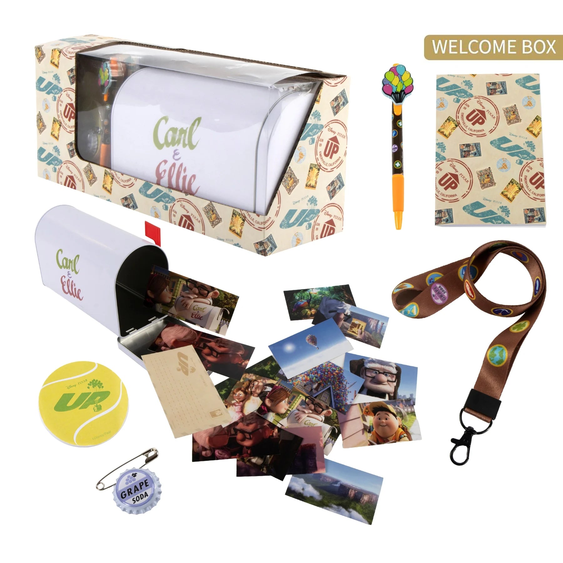 PIXAR - Là-Haut - Set Collector