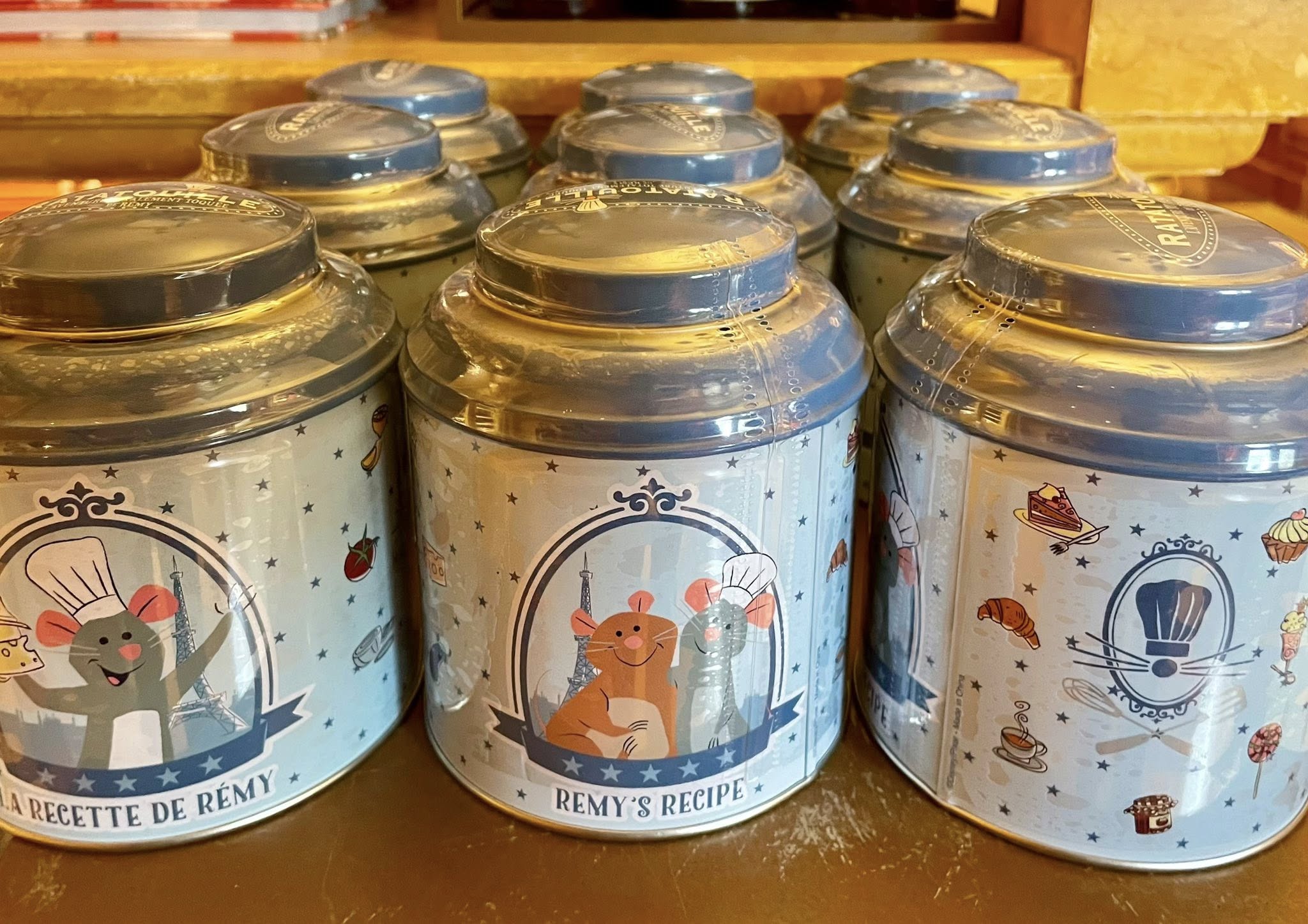 Boite à thé Ratatouille