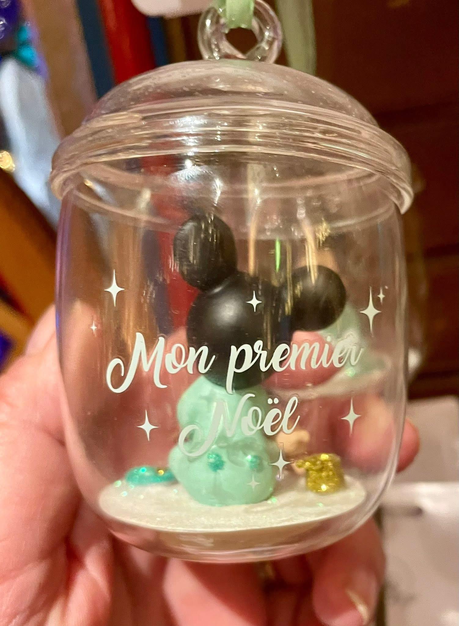 Ornement Mickey "Mon Premier Noël"