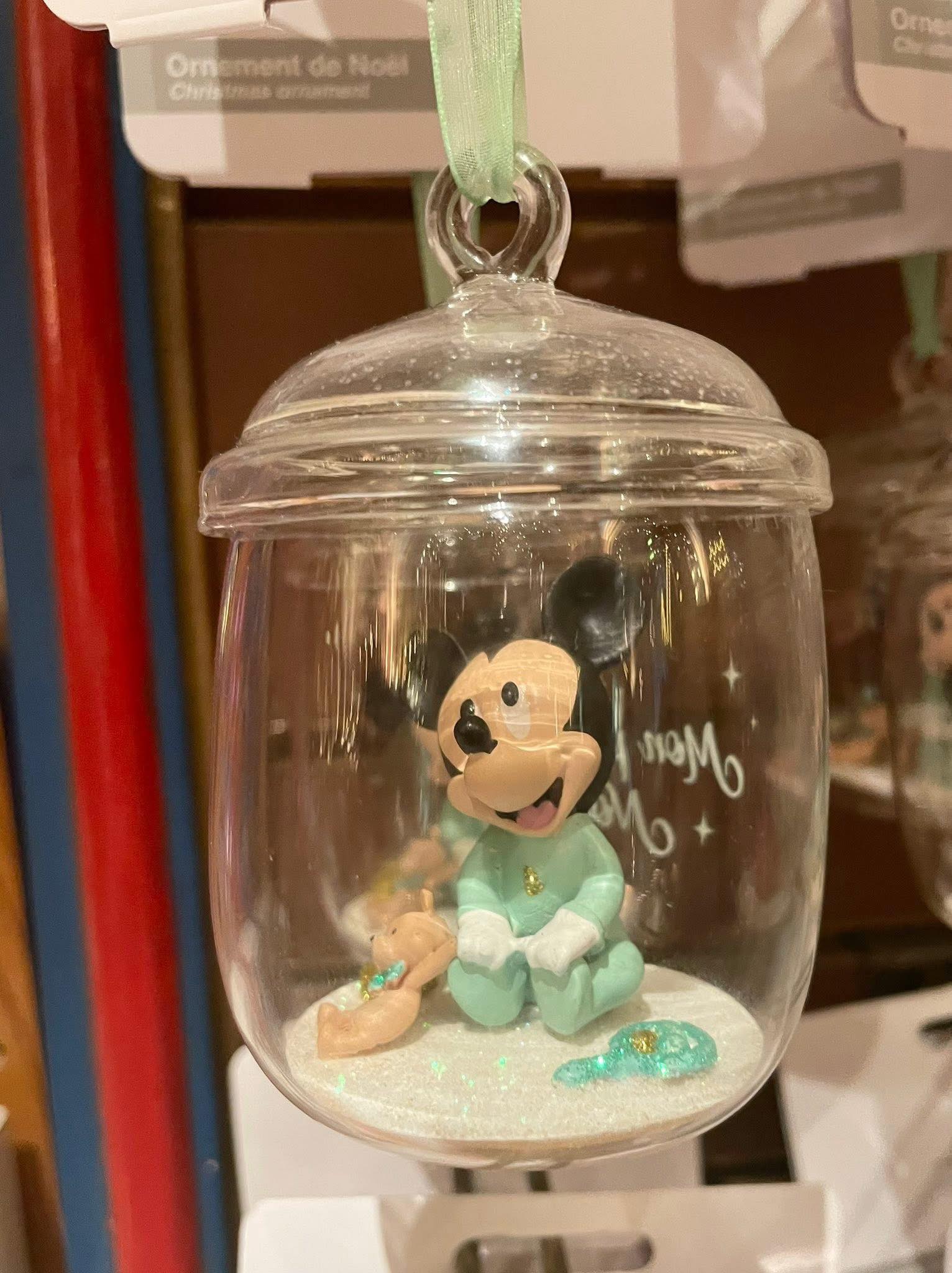 Ornement Mickey "Mon Premier Noël"