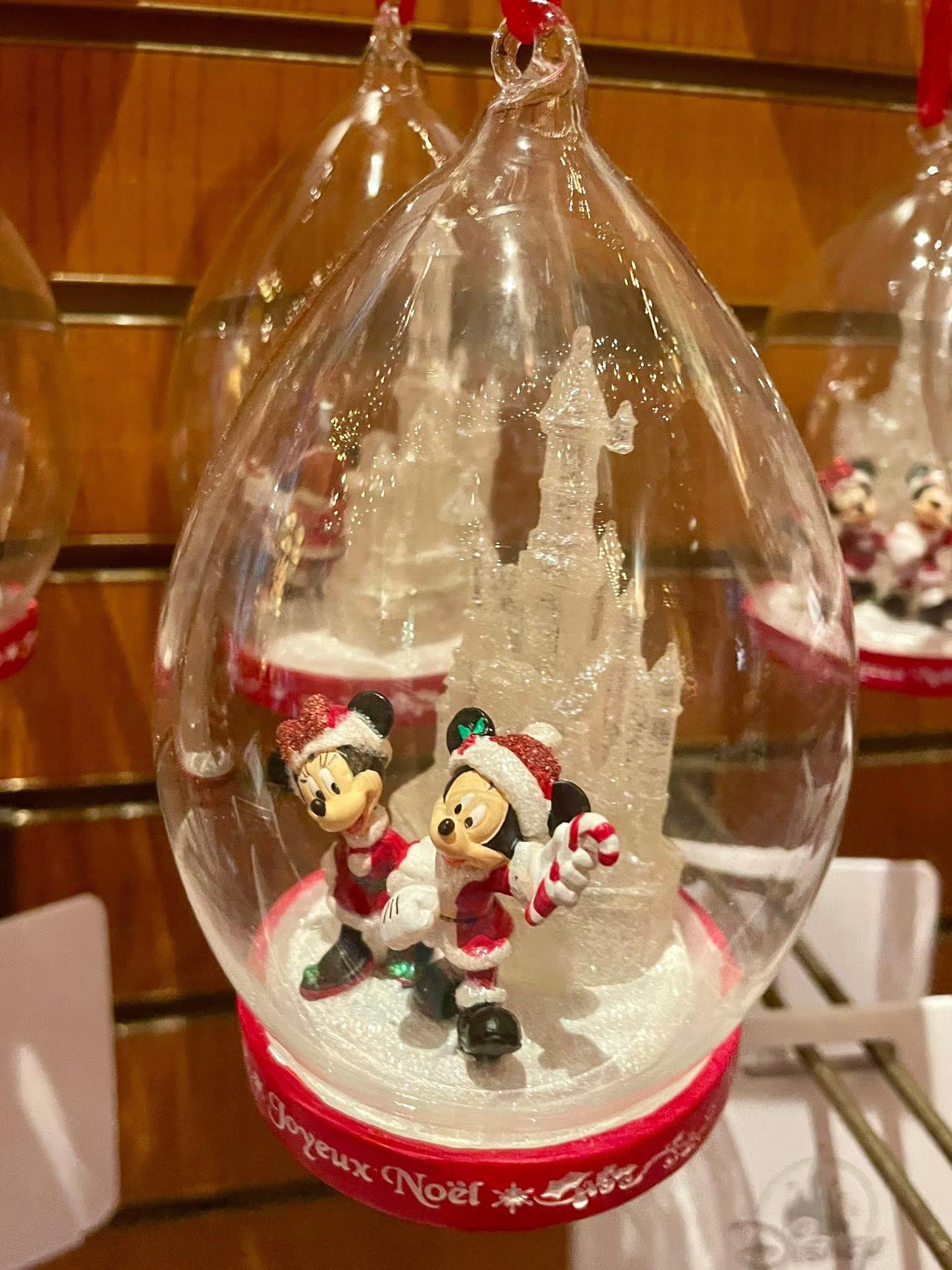 Ornement Mickey et Minnie