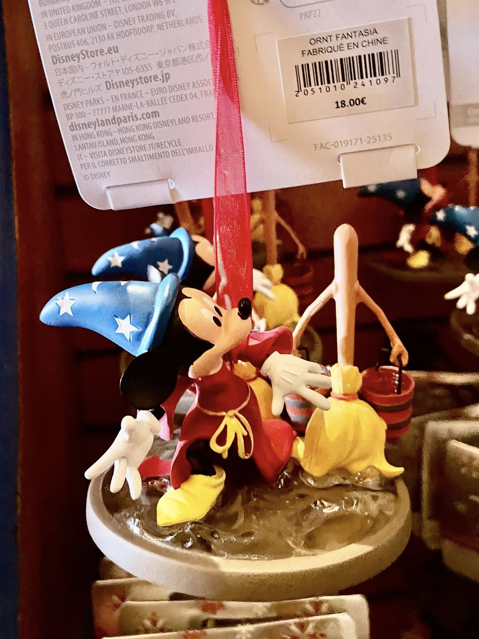 Ornement Mickey Sorcier