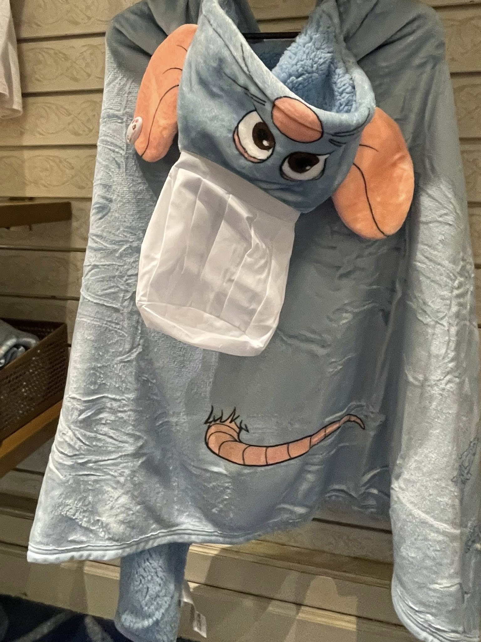 Plaid à capuche Ratatouille