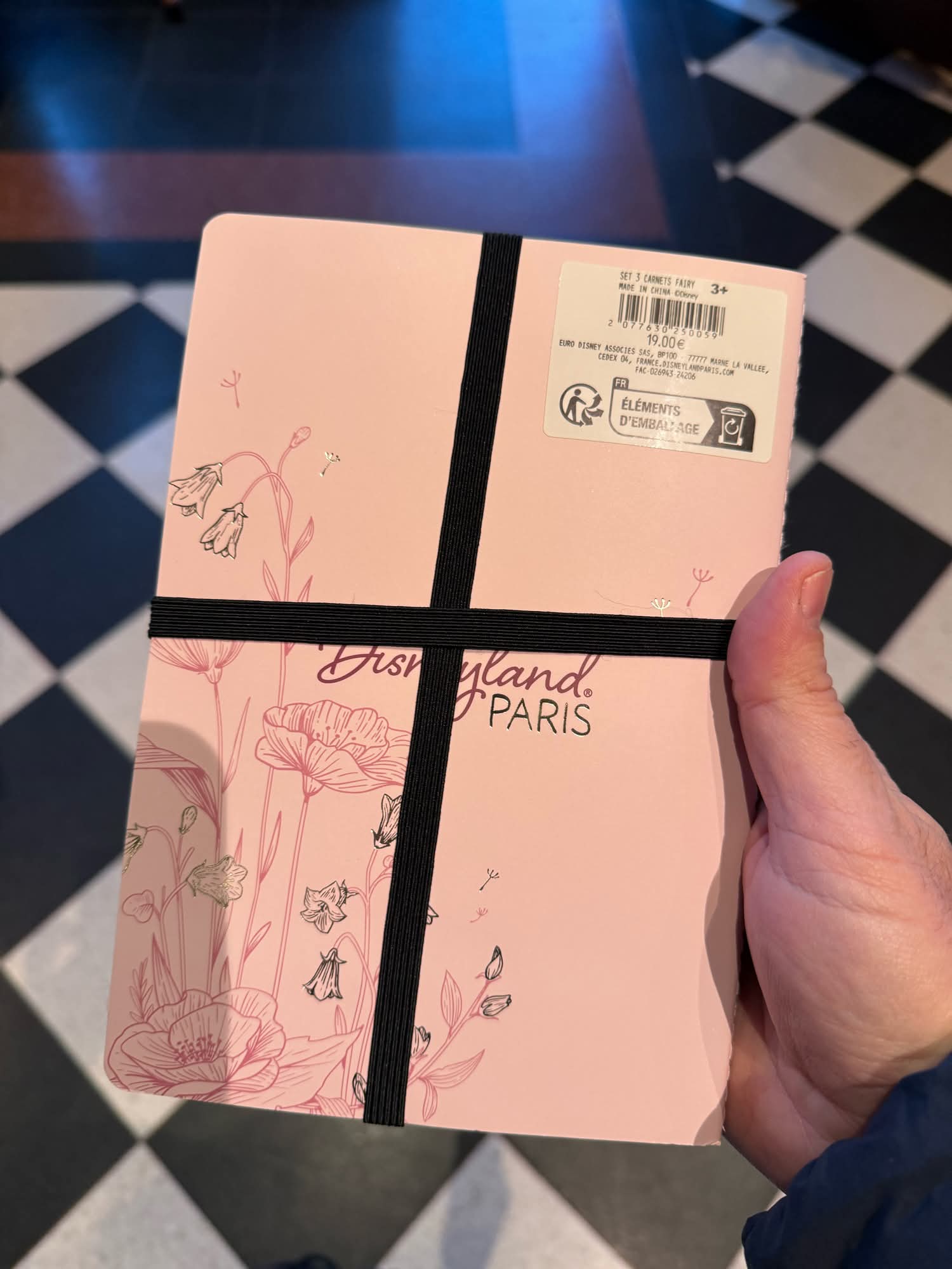 Carnet Fée clochette