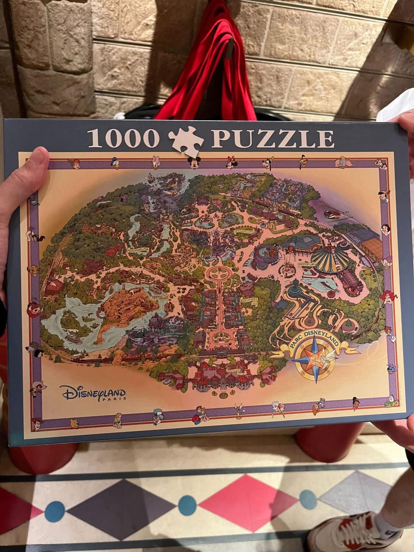 Puzzle parc Disneyland Paris