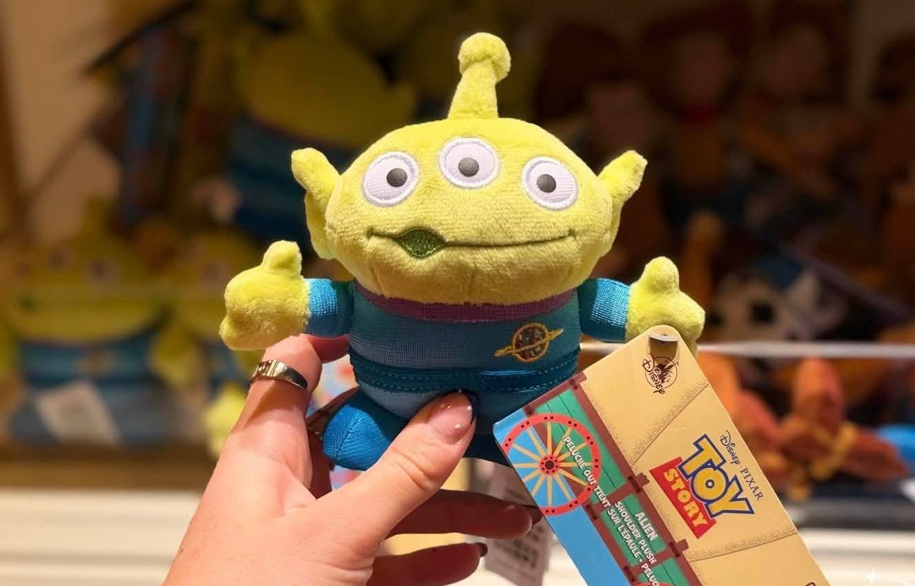 Peluche aimanté Alien