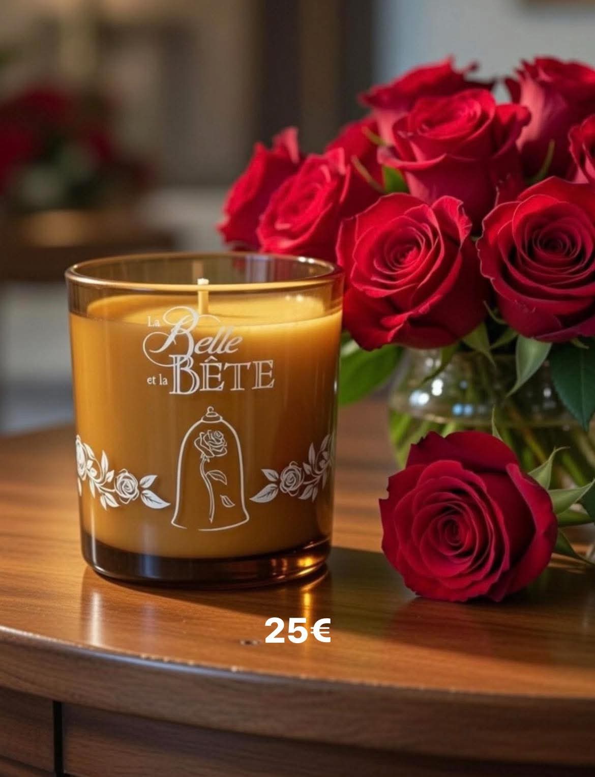 Bougie Belle et la Bête