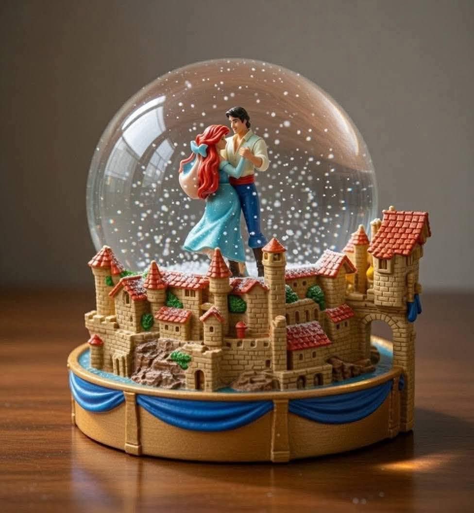 Snowglobe La petite sirène