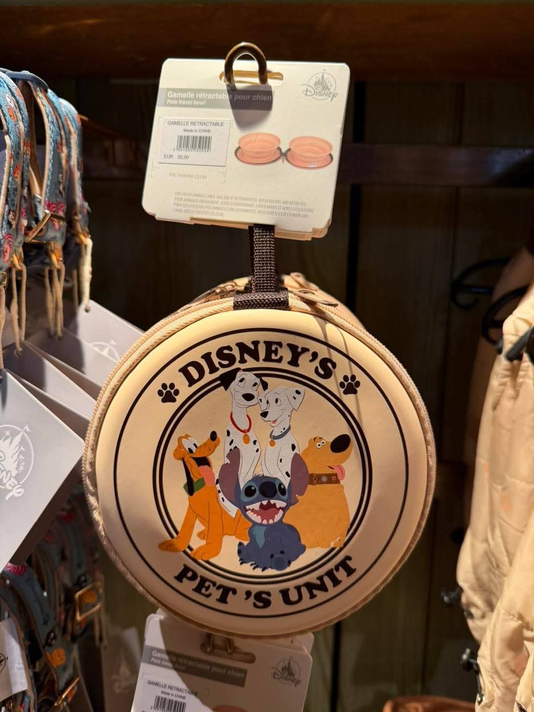 Gamelle repliable pour animaux