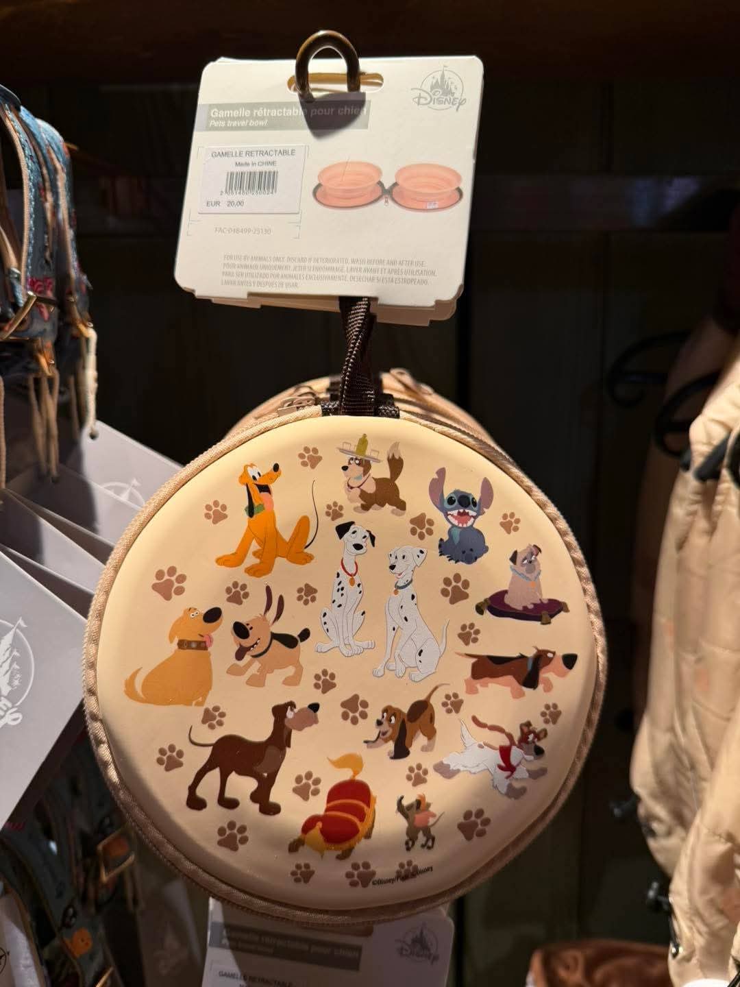 Gamelle repliable pour animaux