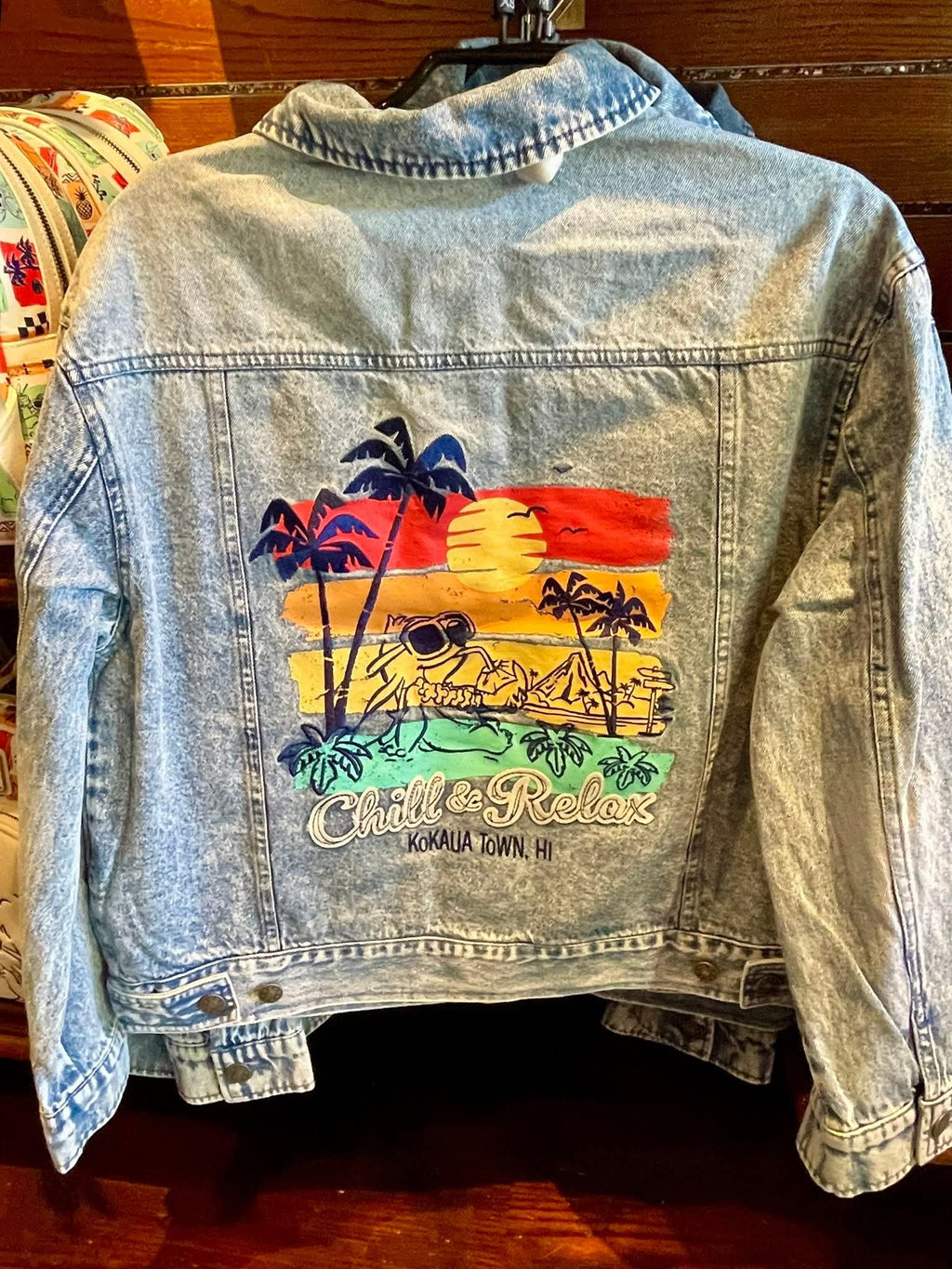 Veste en jean Stitch