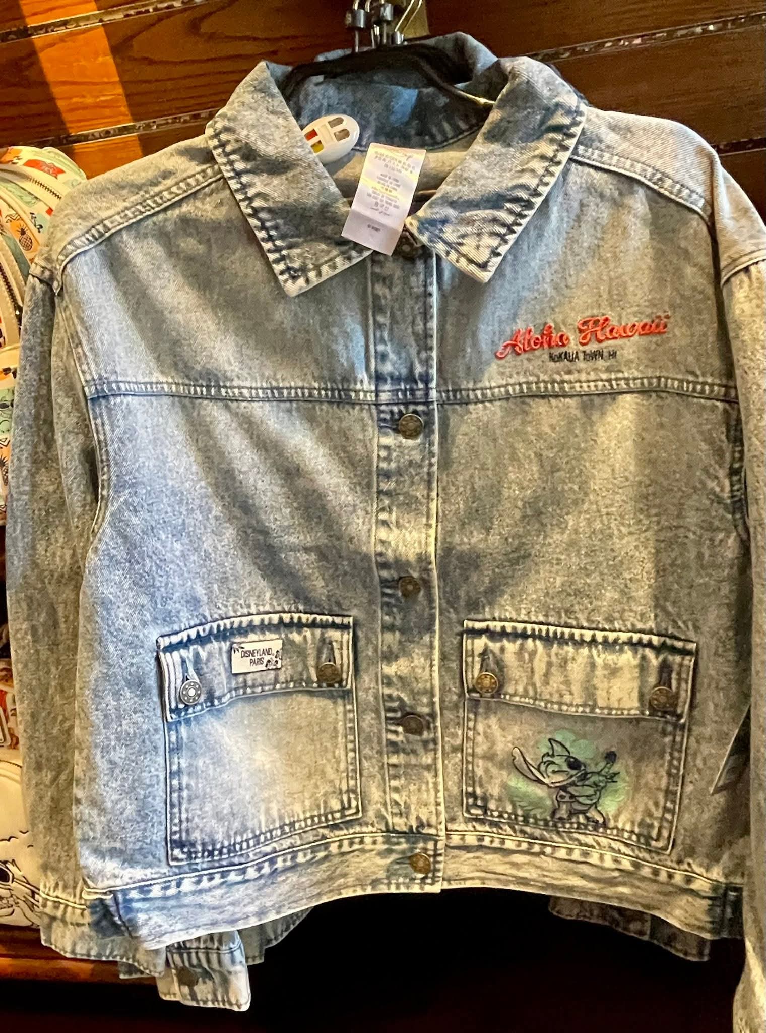Veste en jean Stitch