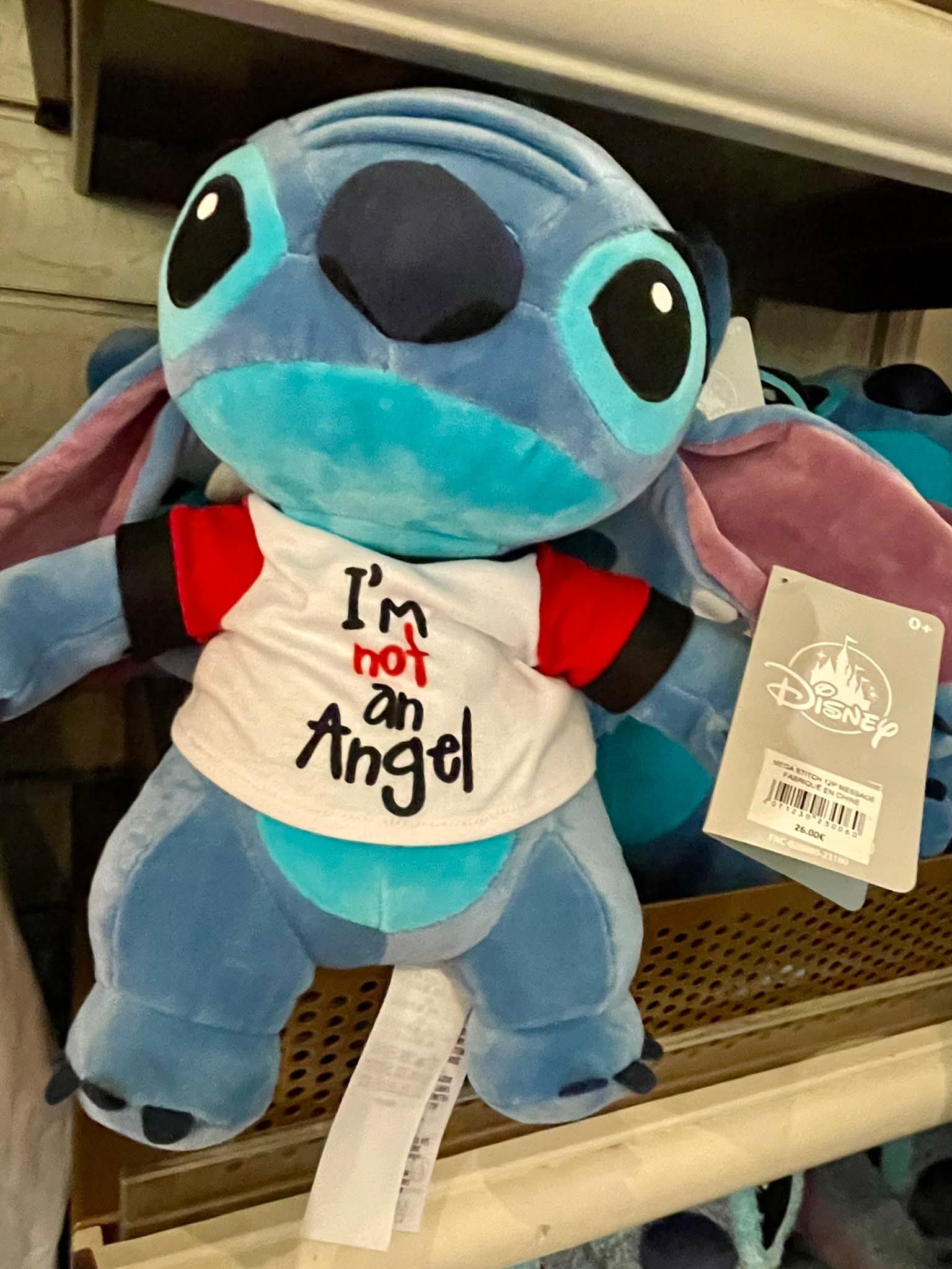 Peluche Stitch I'm not an Angel