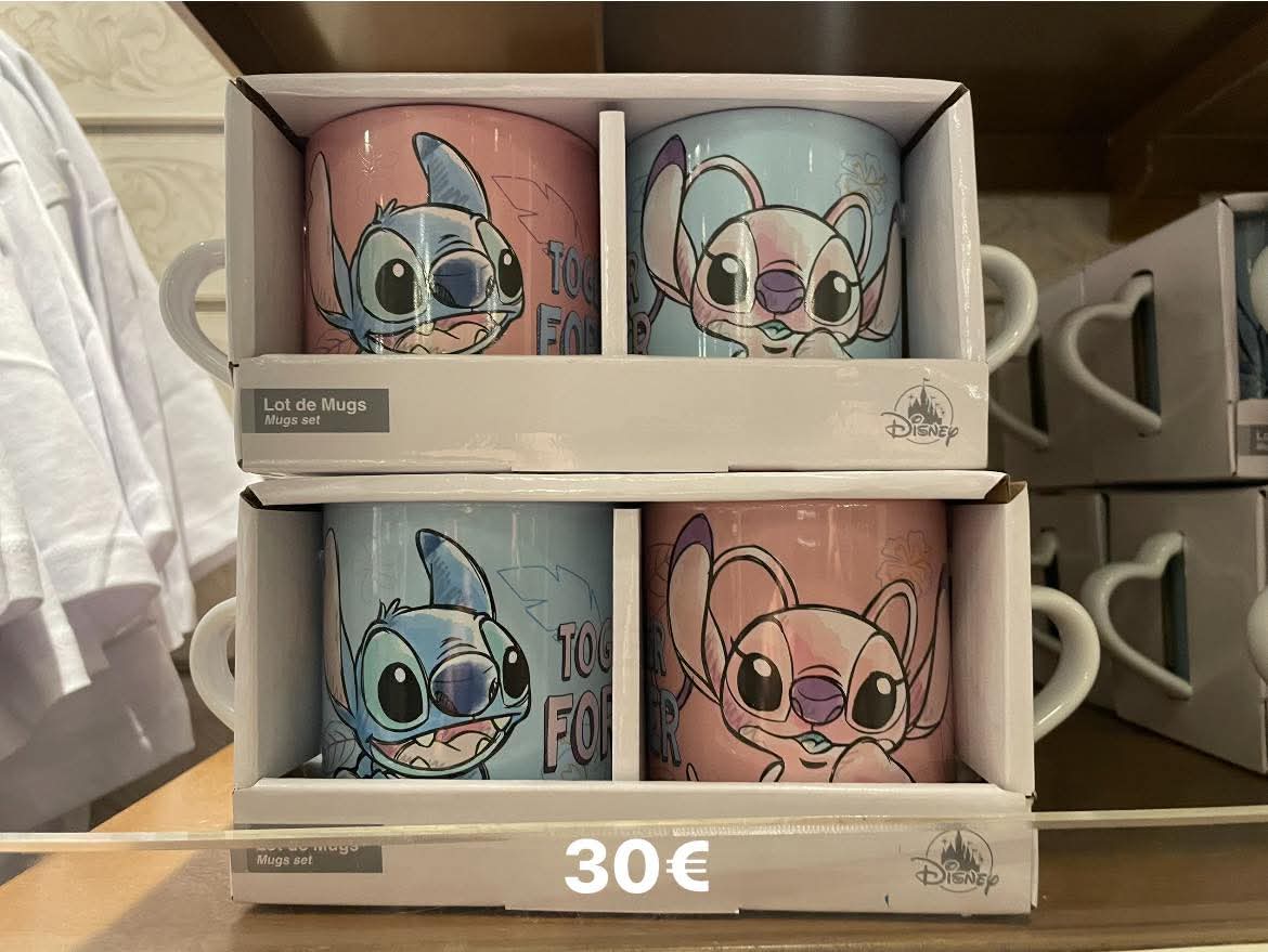 Duo de mug Stitch et Angel