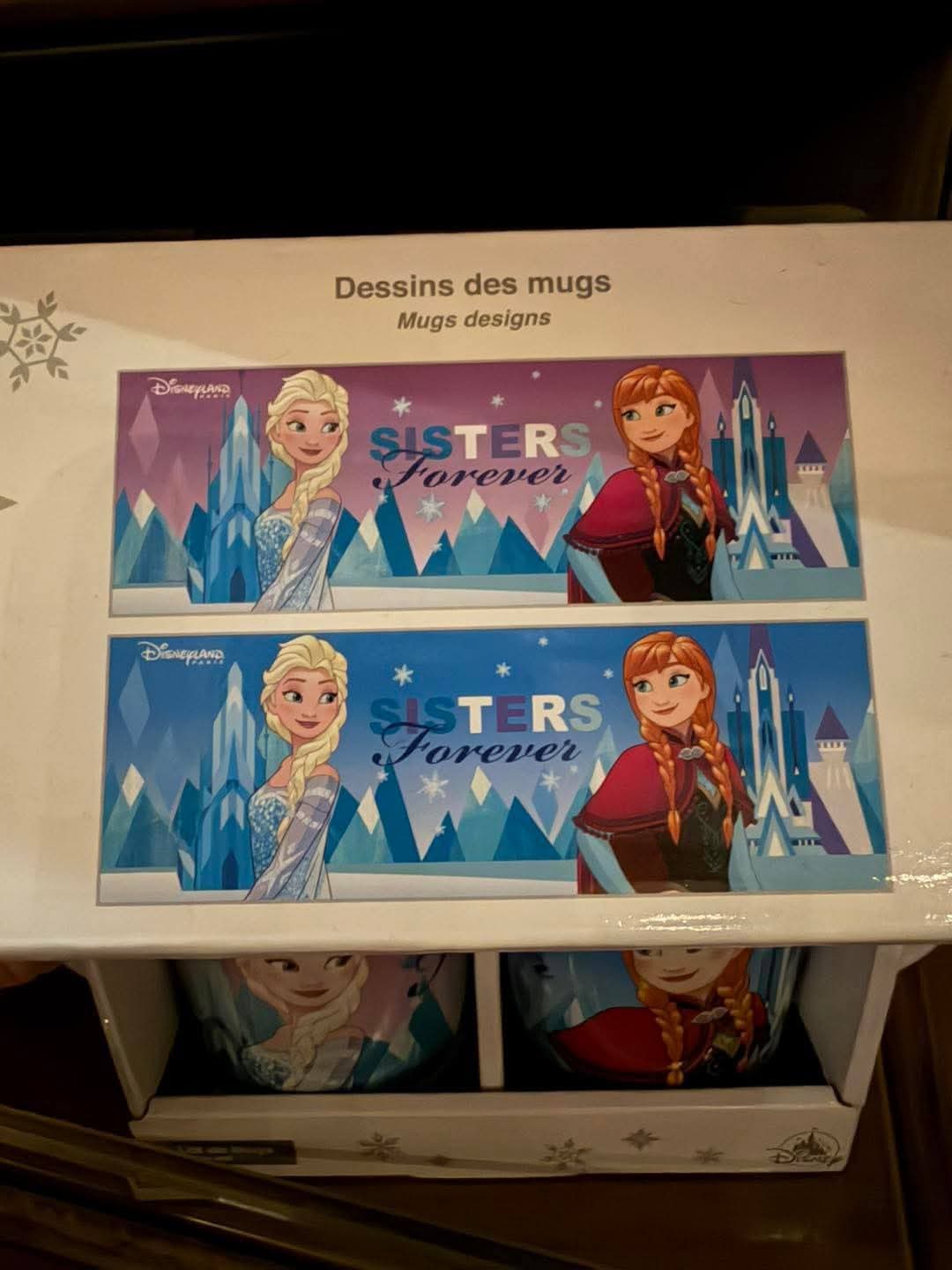 Lot de mug Reine des Neiges
