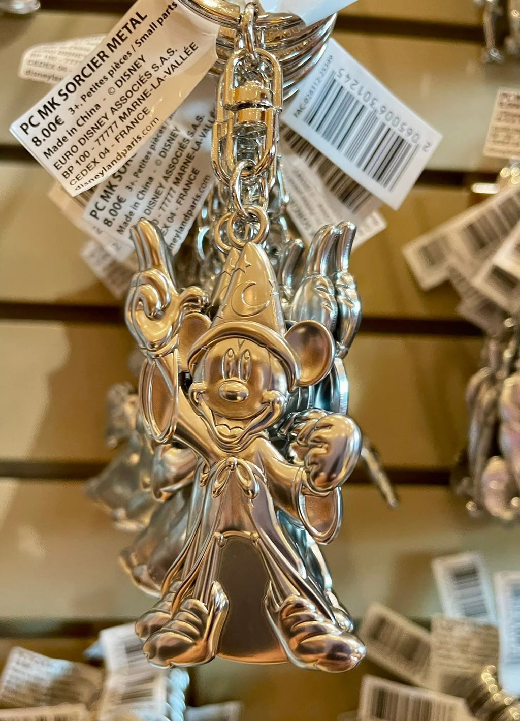 Porte clés Mickey sorcier