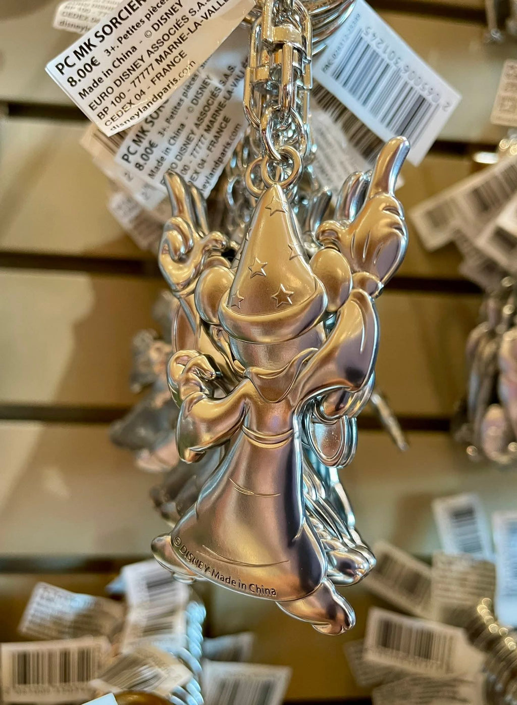 Porte clés Mickey sorcier