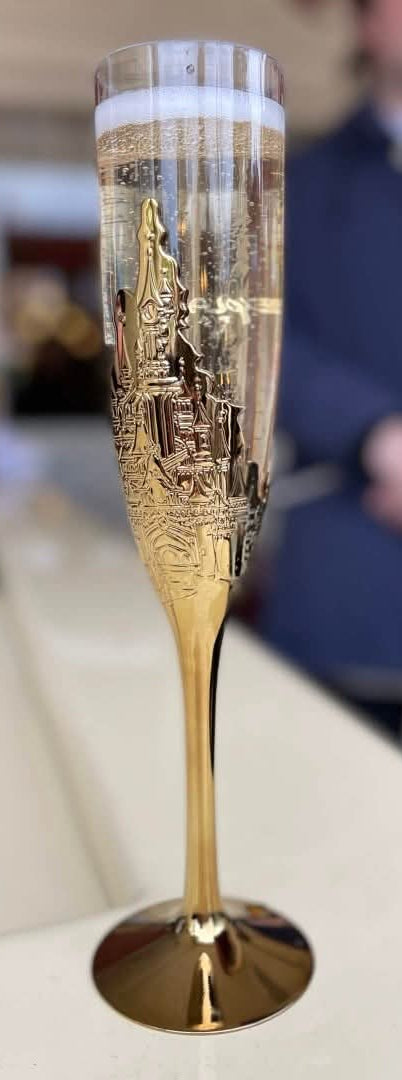 Flûte à champagne château