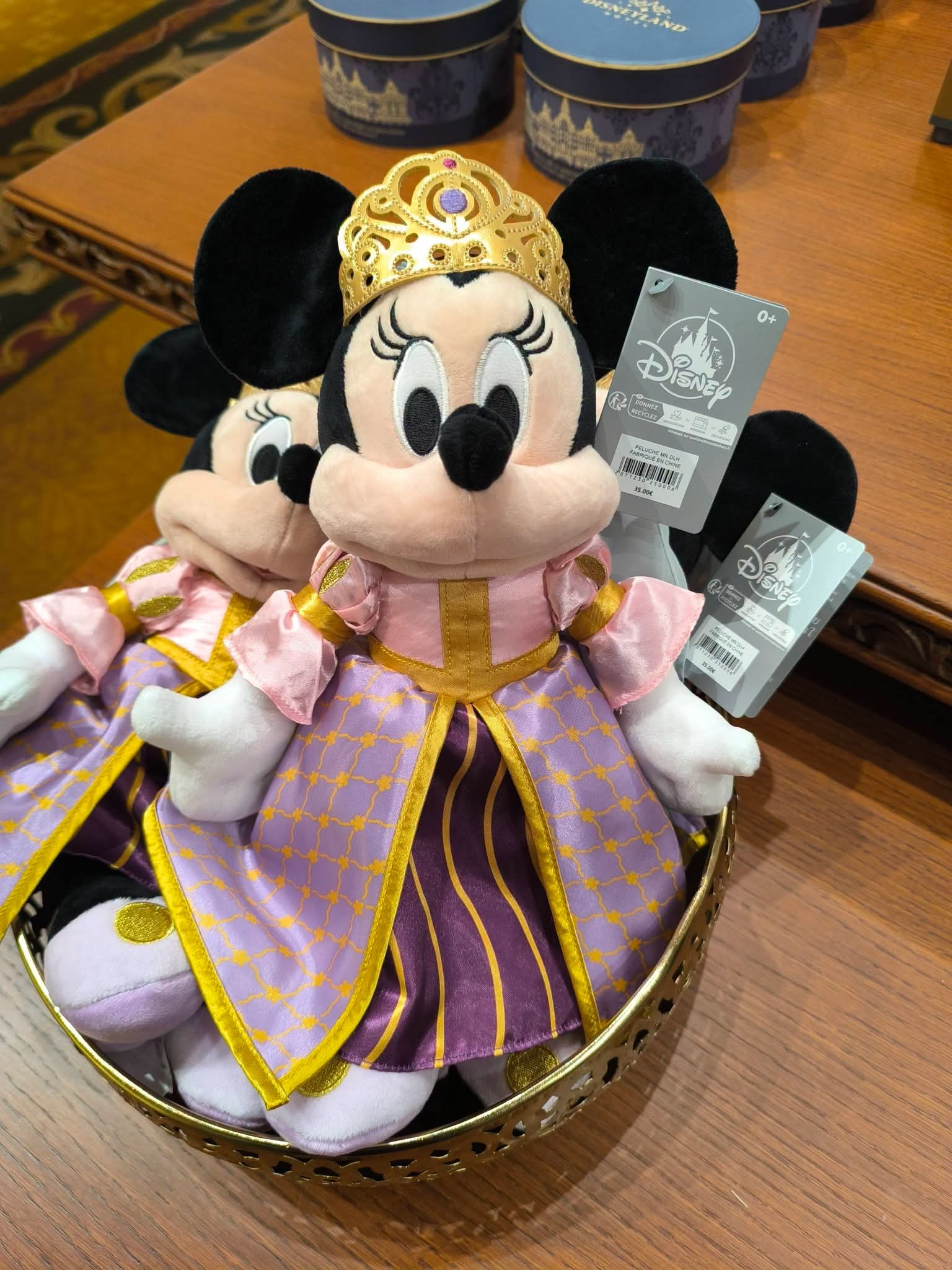 Peluche Minnie Disneyland Hôtel
