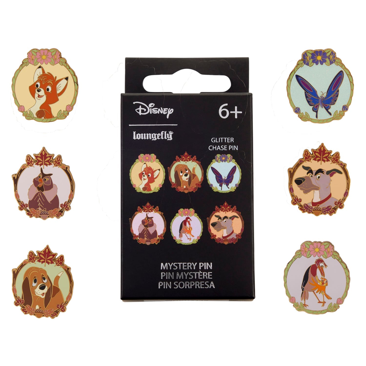 Mystery Box Pins Rox et Rouky