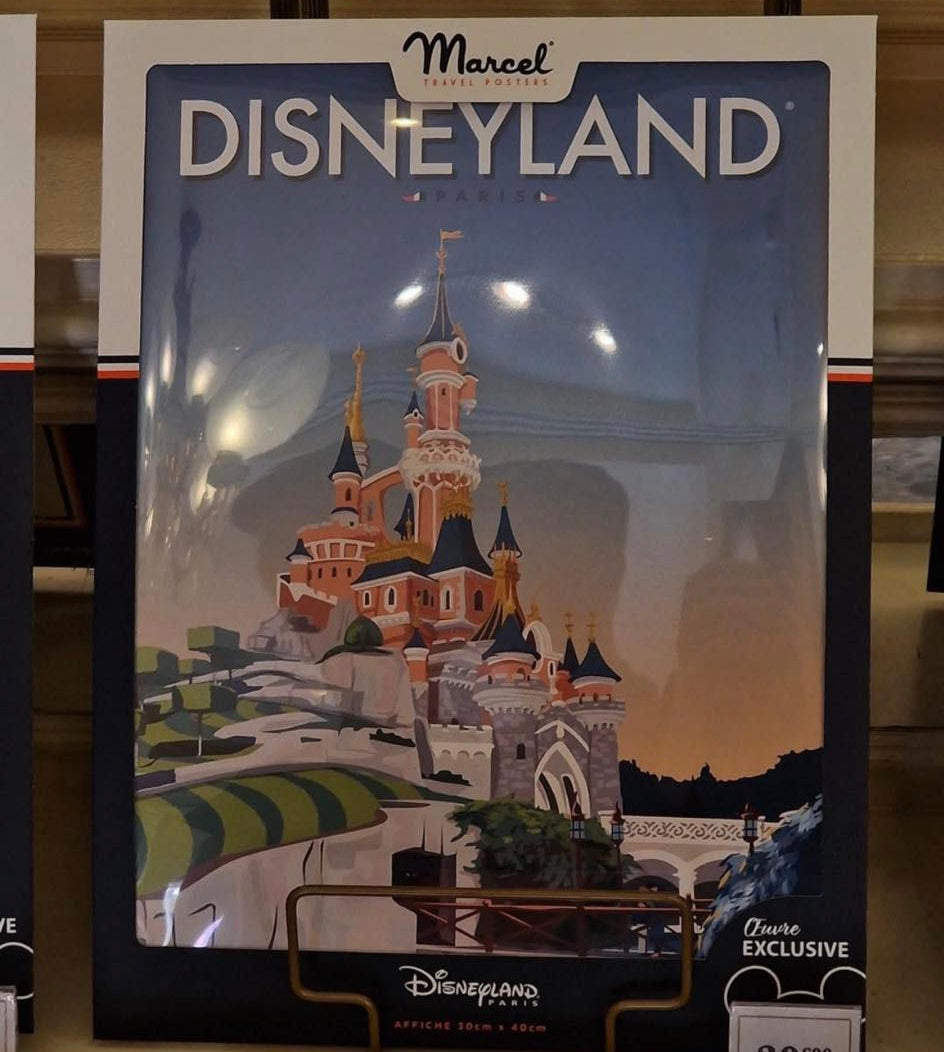 Affiche Disneyland Paris