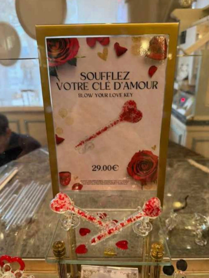 Baguette soufflé Saint-Valentin