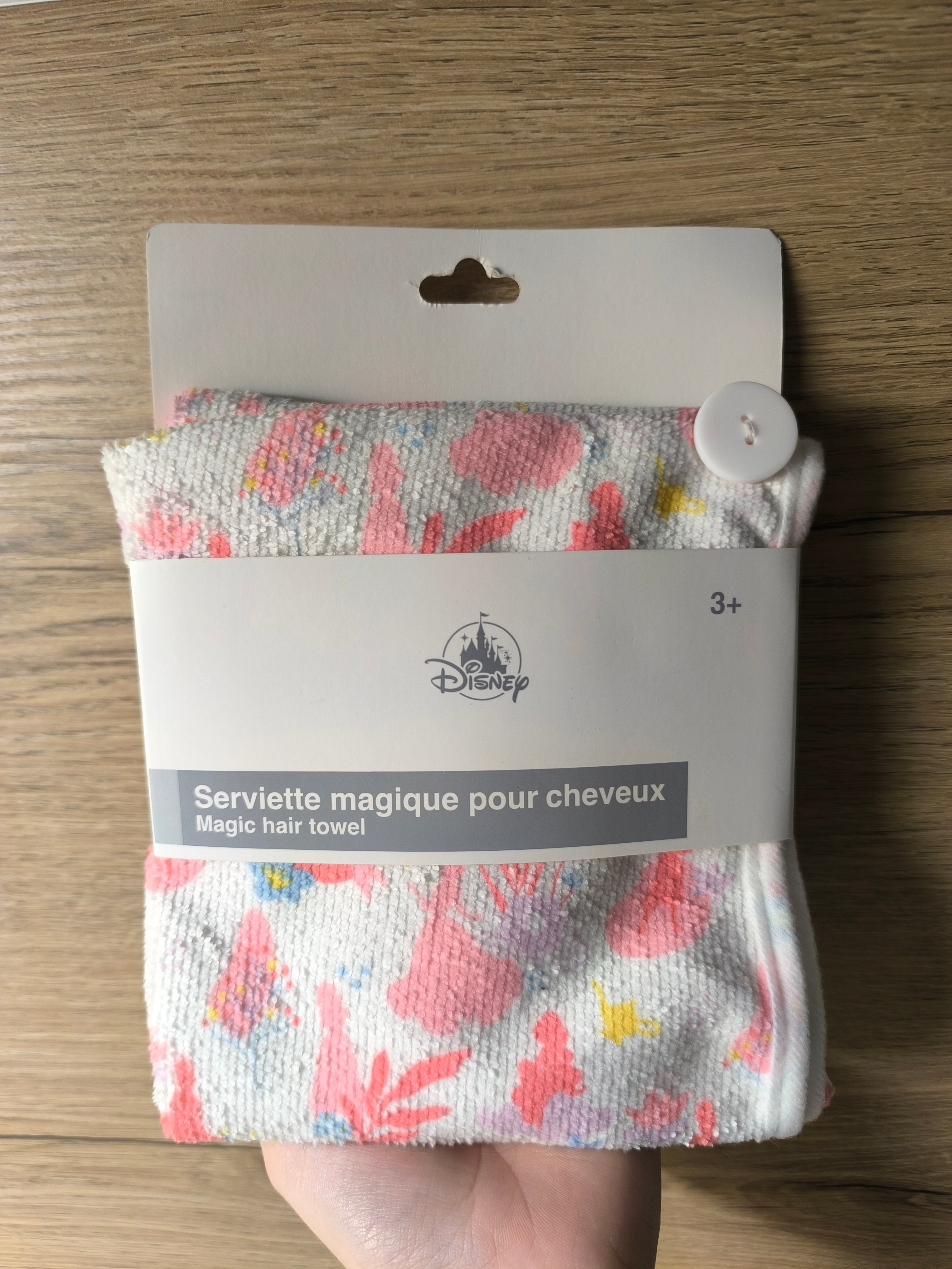 Serviette magique pour cheveux