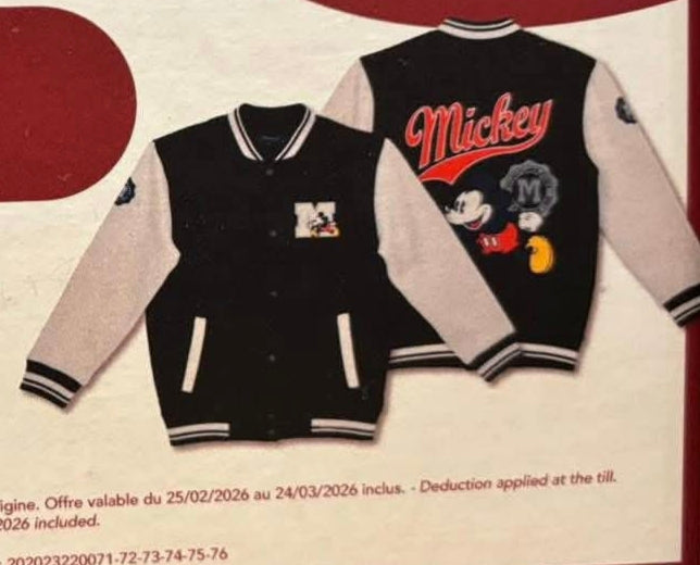 Teddy Mickey enfant