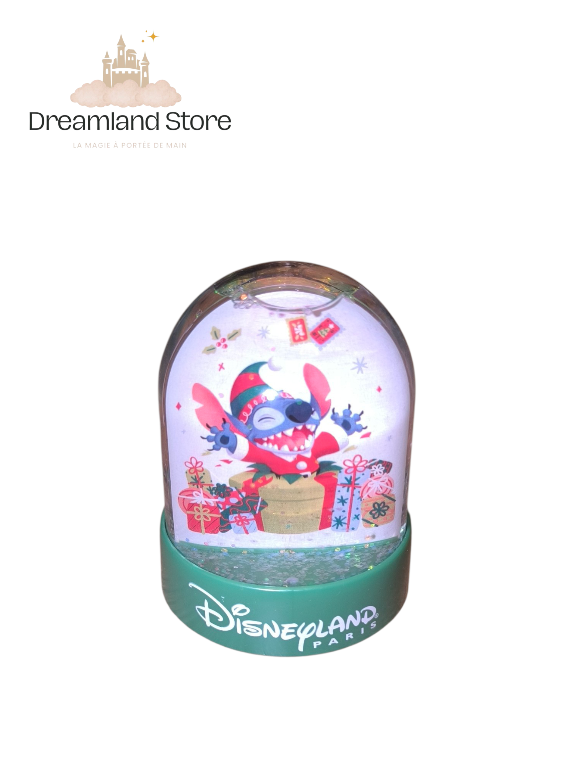 Boule à neige Stitch Mickey