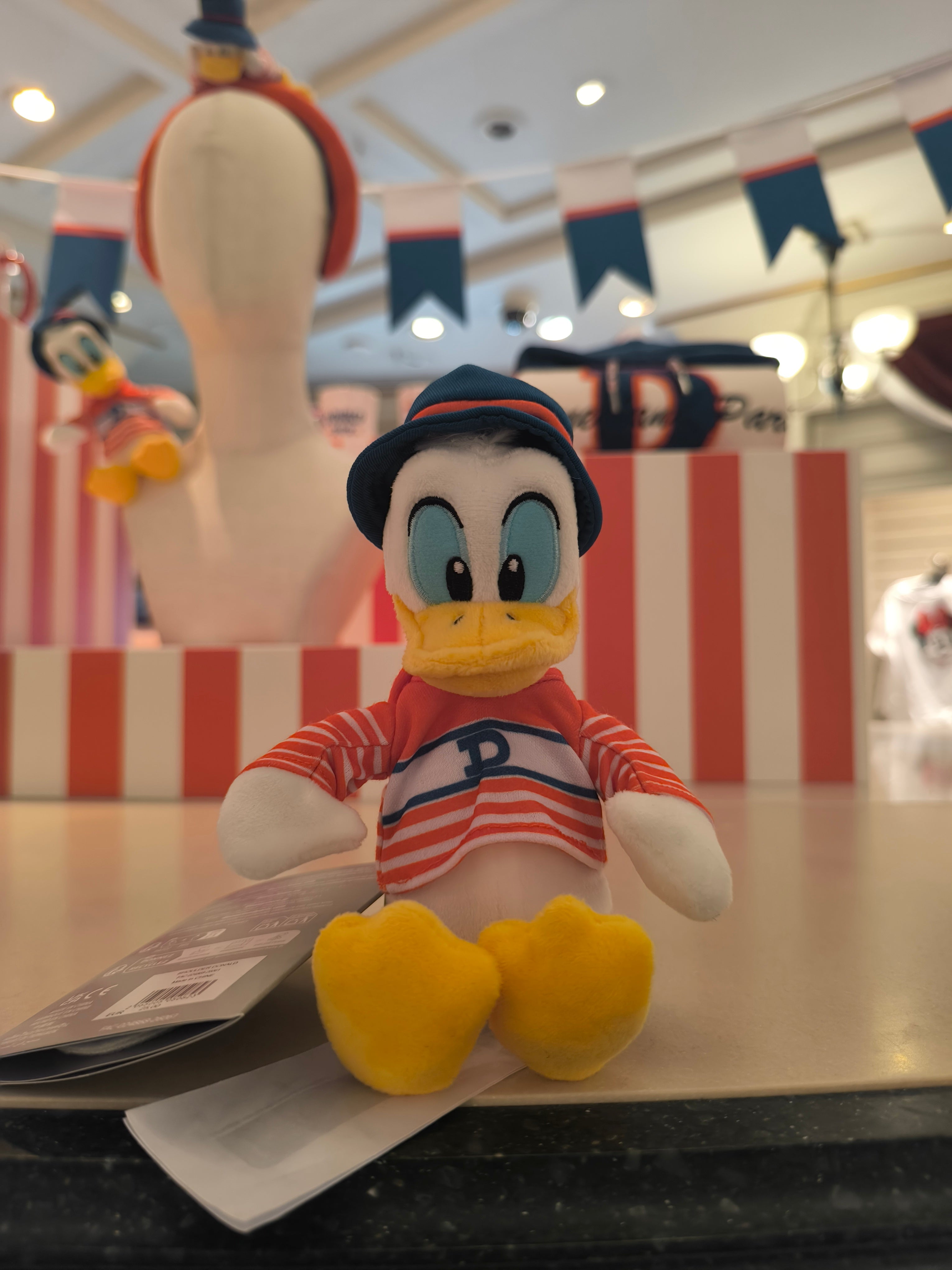 Peluche d'épaule Donald