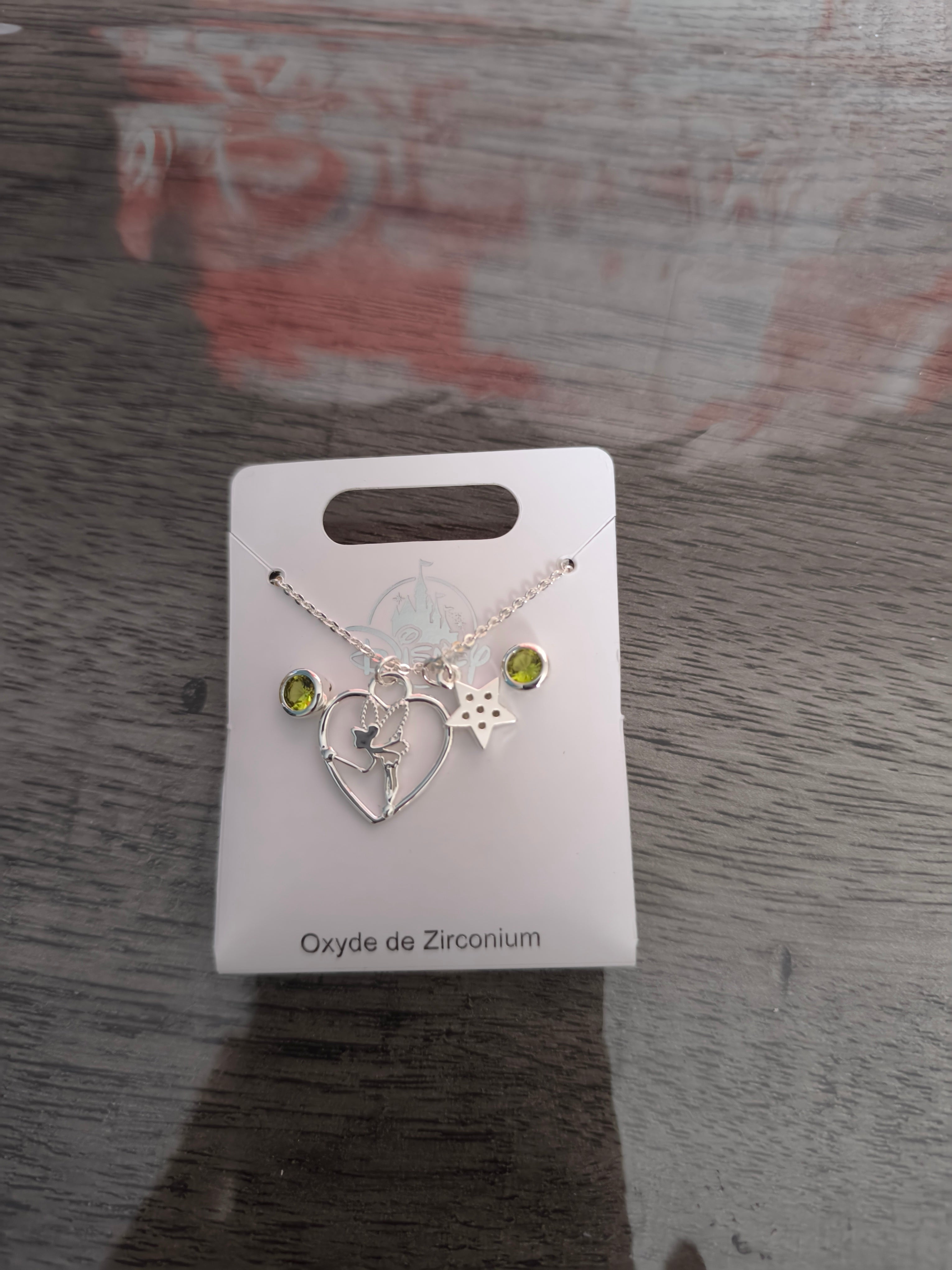 Collier fée clochette