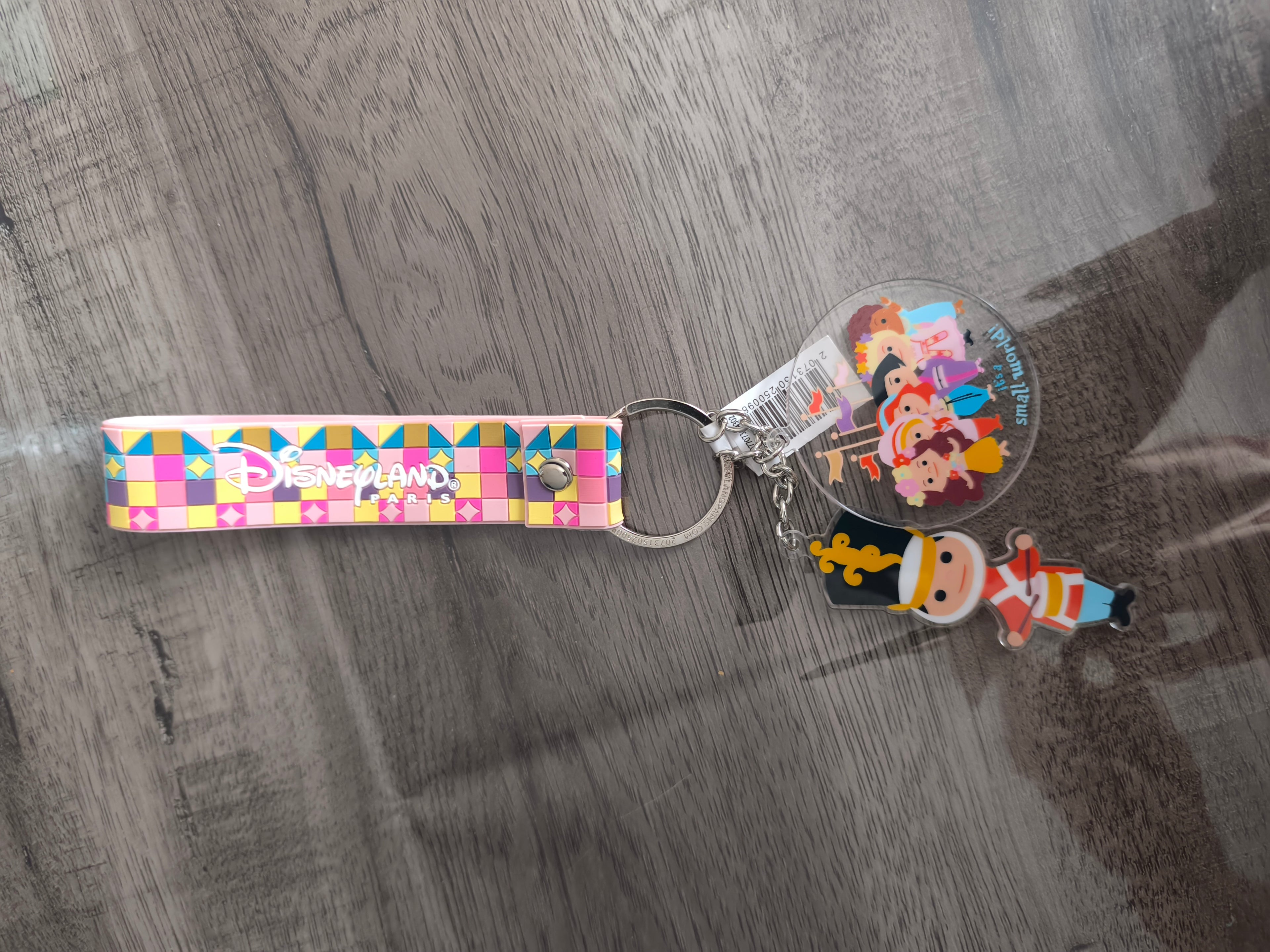 Porte clés It's Small World