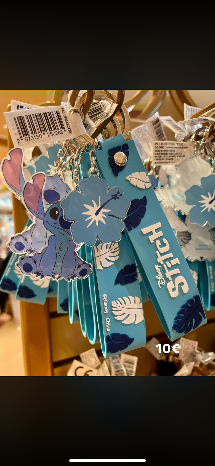Porte clés Stitch
