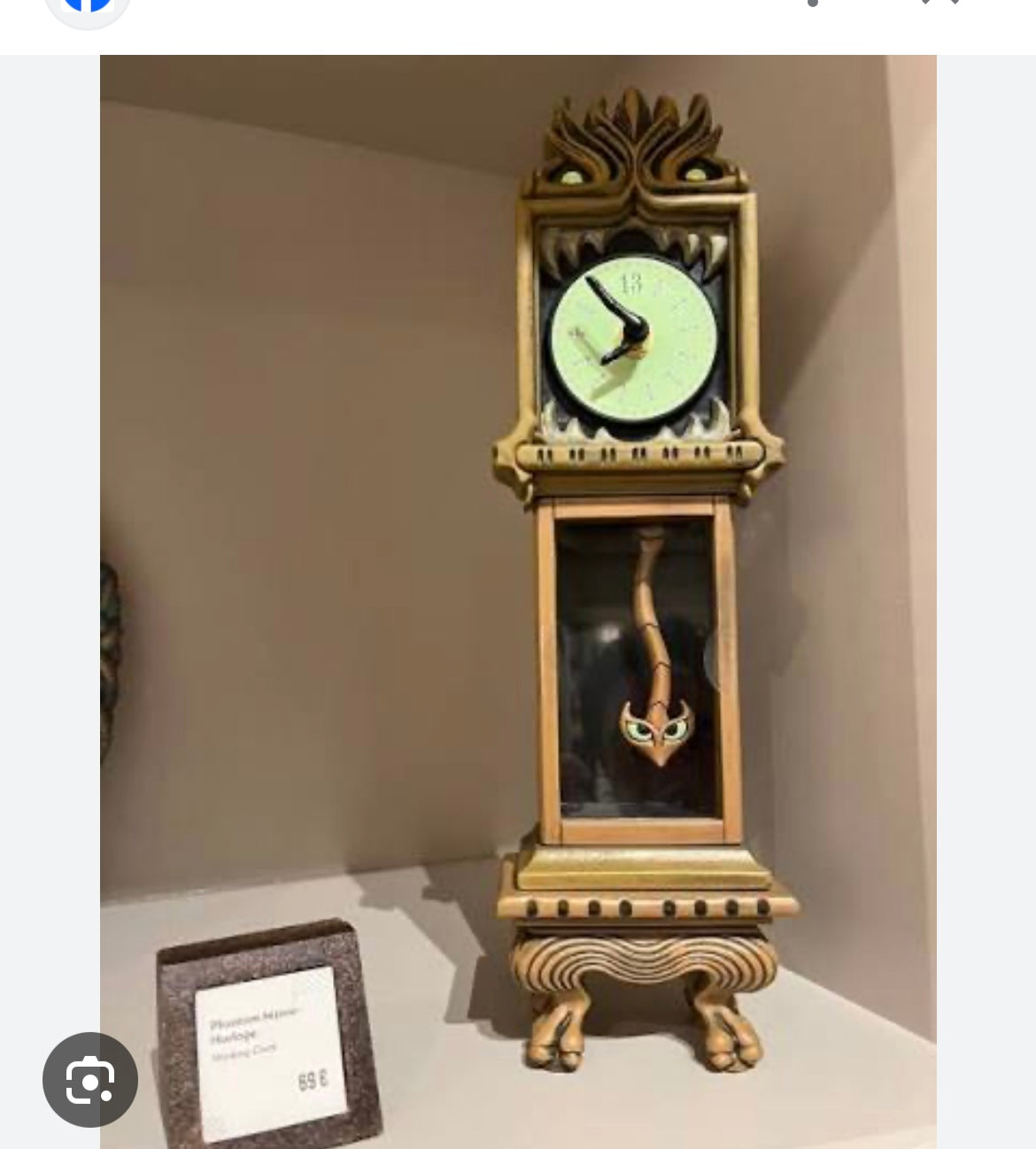 Horloge Phantom Manor