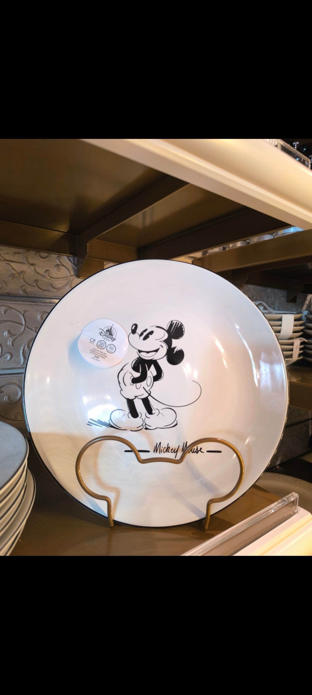 Grande assiette Mickey