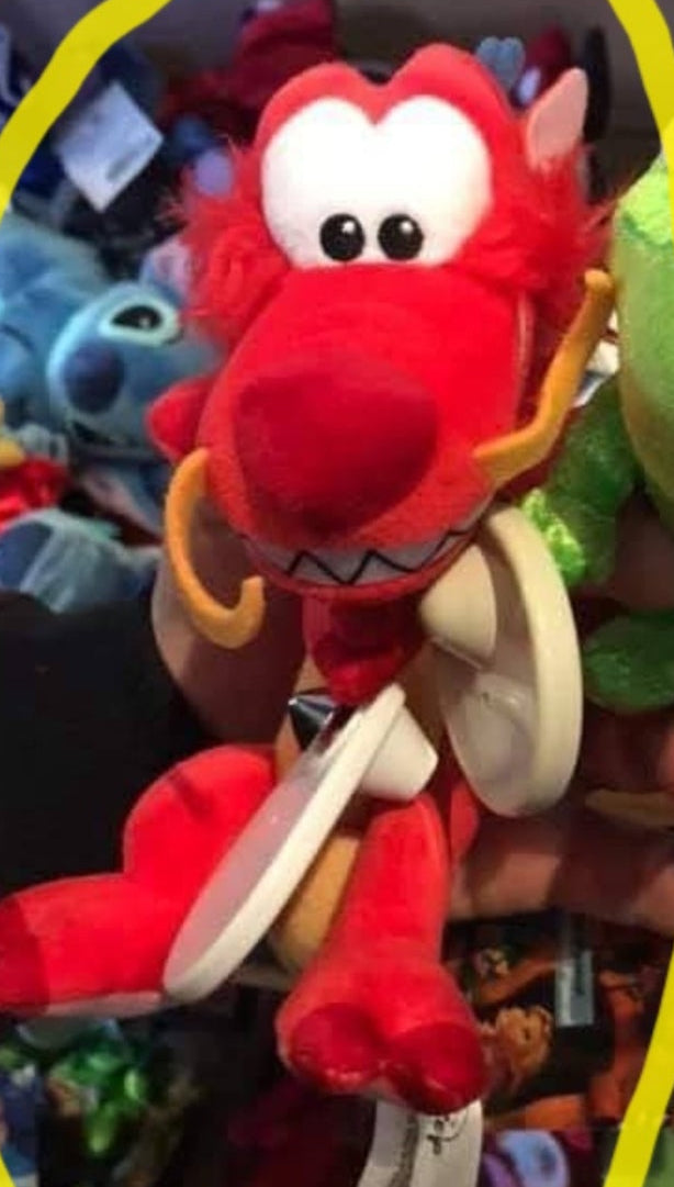 Peluche aimanté Mushu
